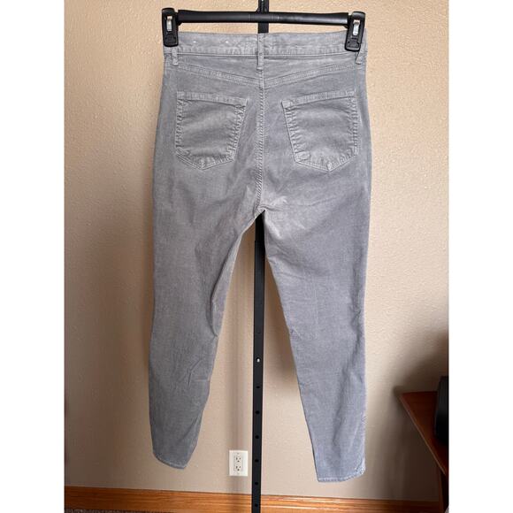 LOFT Velvet Pants – Women’s Size 4 / 27 Gray - Excellent preloved condition - Picture 4 of 9